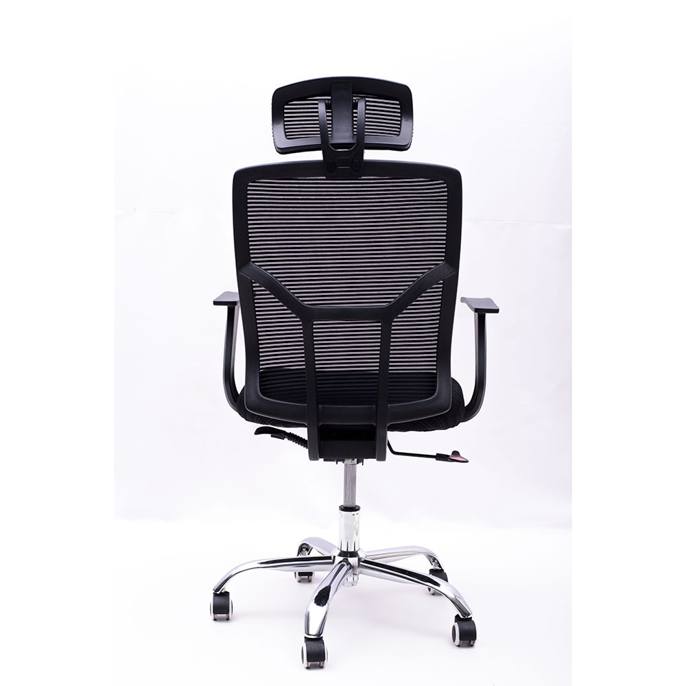 ERGONOMIC MESH OFFICE CHAIR WITH HEAD REST