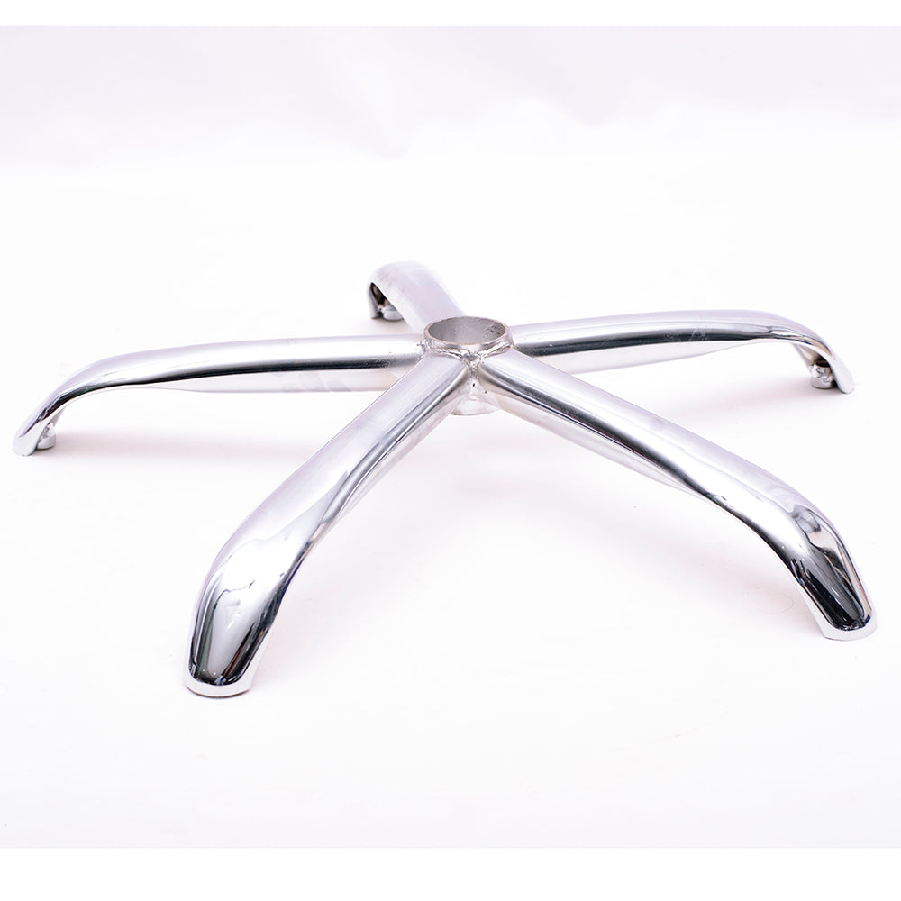CHROME OFFICE CHAIR BASE - 300MM