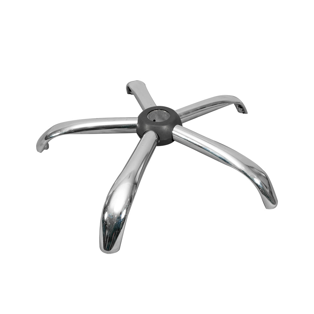 CHROME OFFICE CHAIR BASE - 280MM