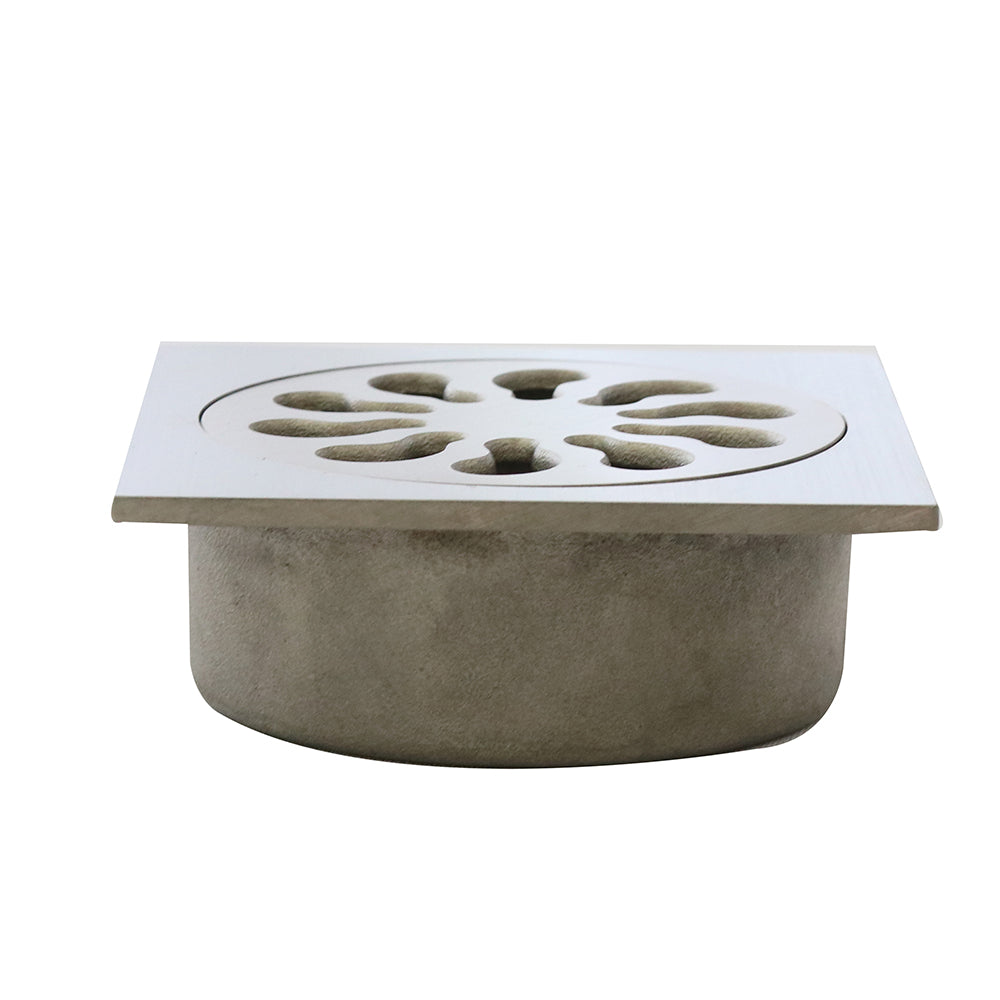 SQUARE STAINLESS STEEL DRAINAGE GULLY