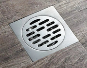 SQUARE STAINLESS STEEL DRAINAGE GULLY 4 X 4