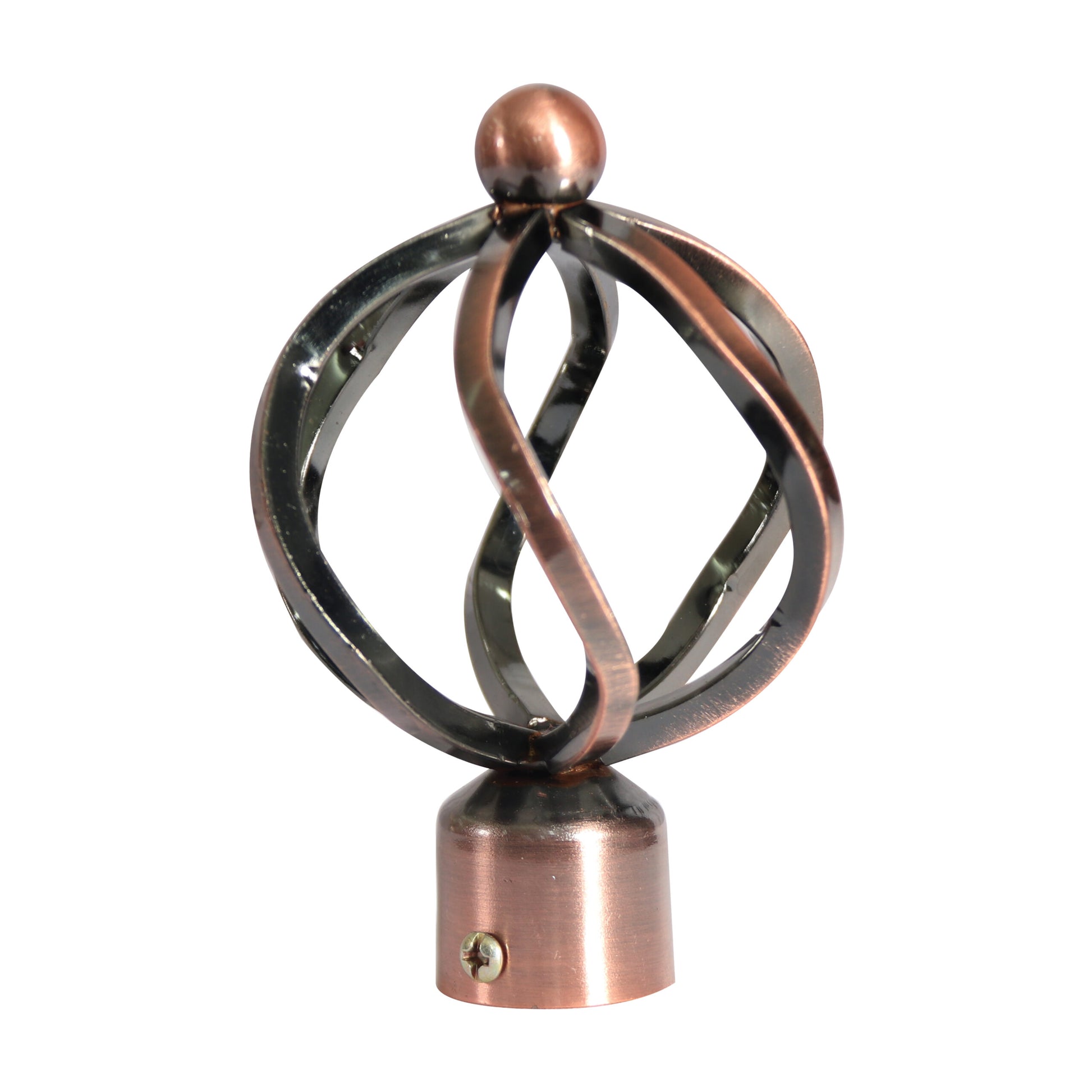 TAKRAW CURTAIN END CAP - Maroon