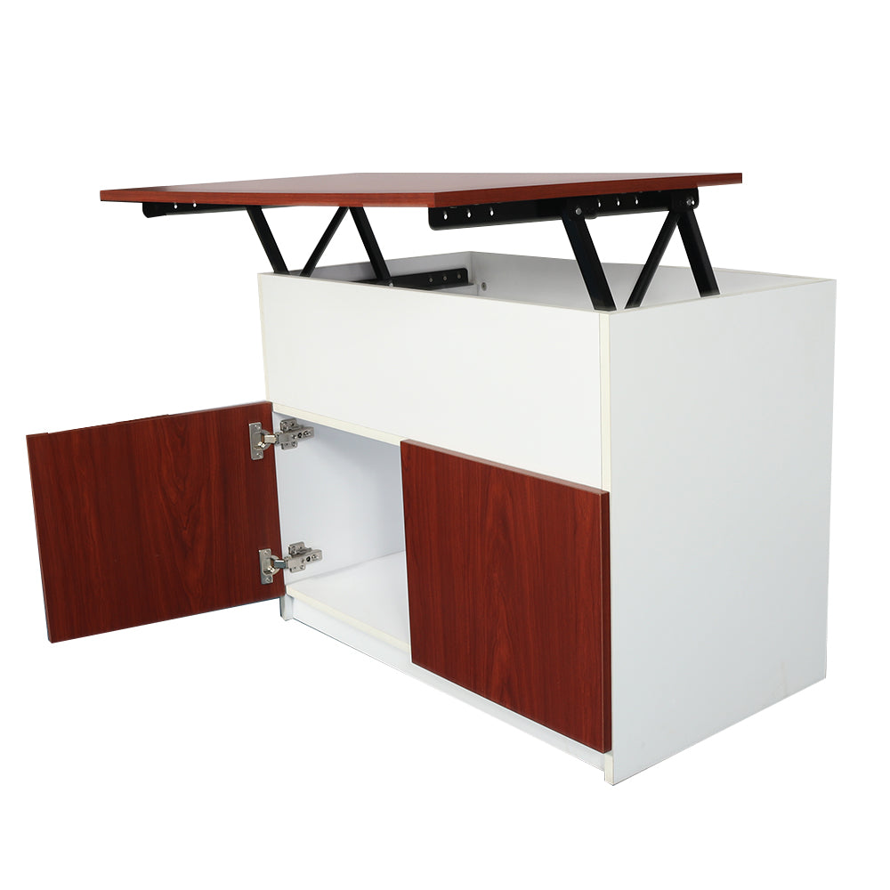 LIFT TOP COFFEE TABLE WITH HIDDEN STORAGE