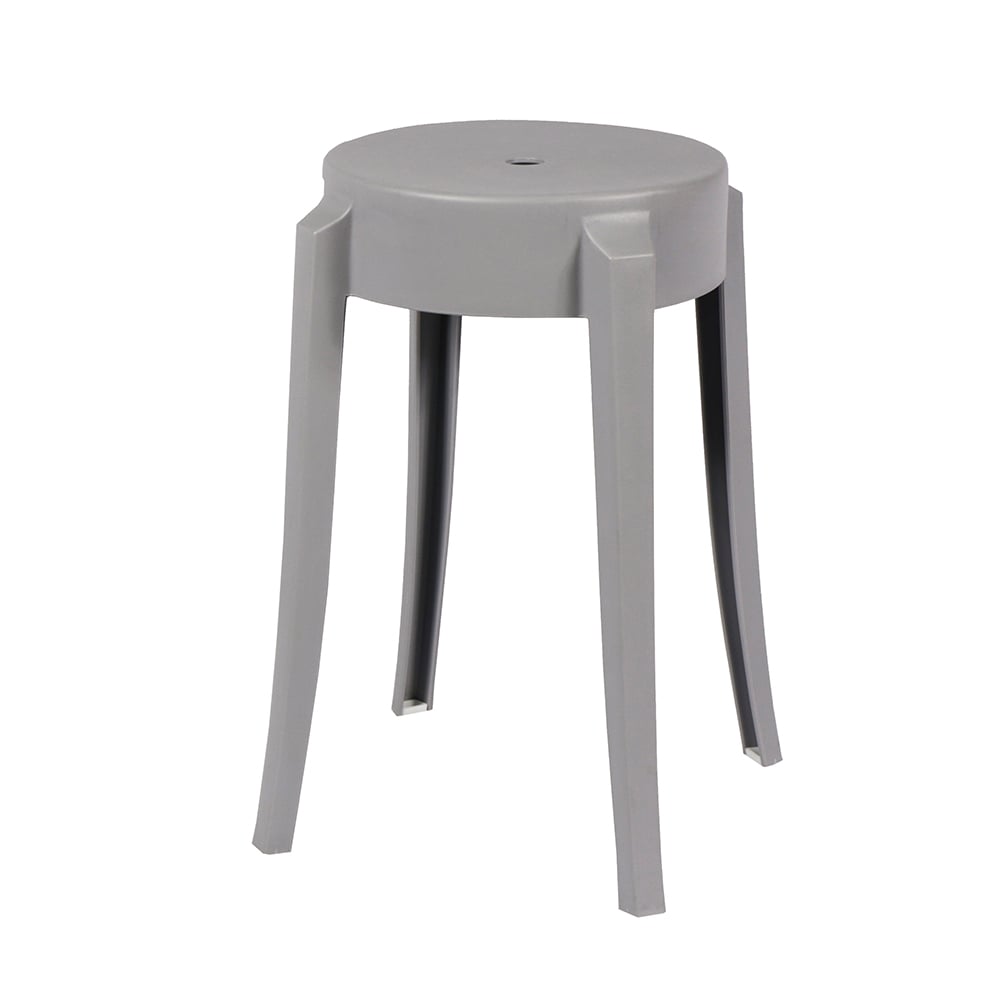 NORDIC MINIMALIST STACKING STOOL - GRAY