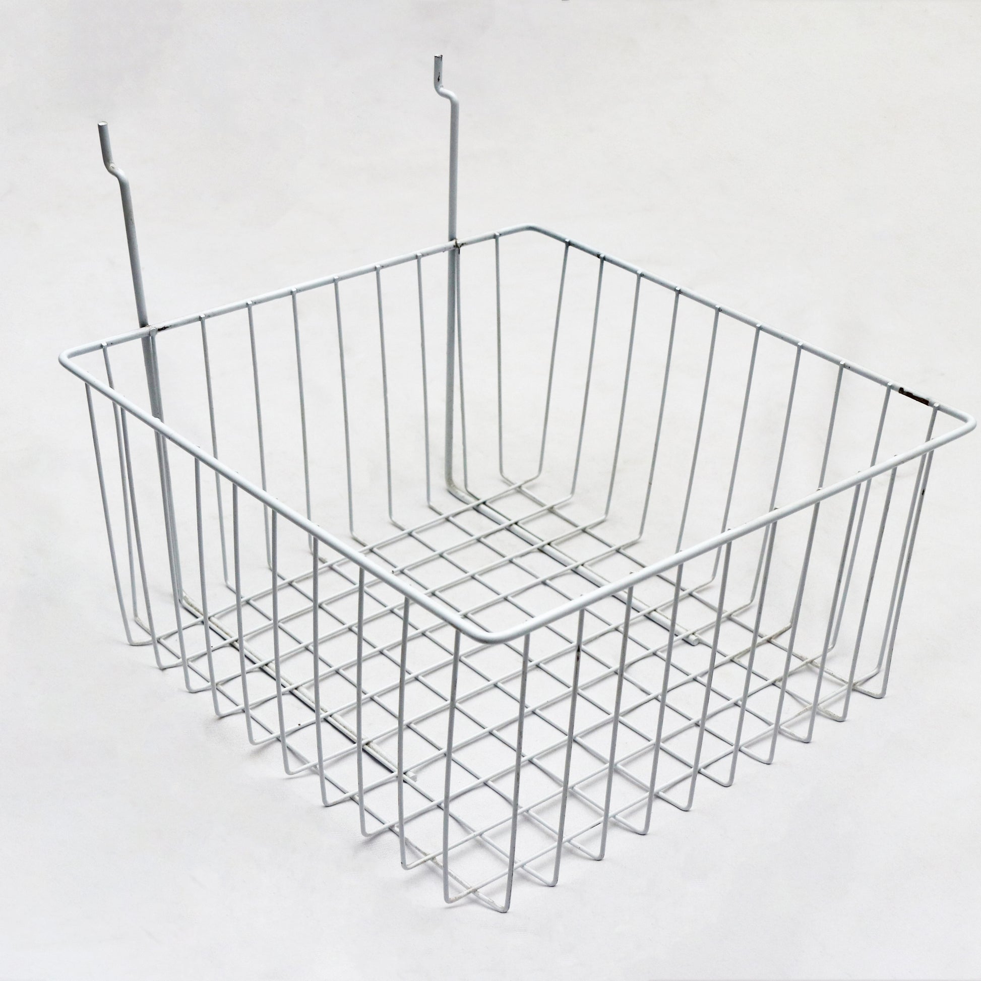 WHITE BASKET FOR PEGBOARD 300 X 300 X 150MM
