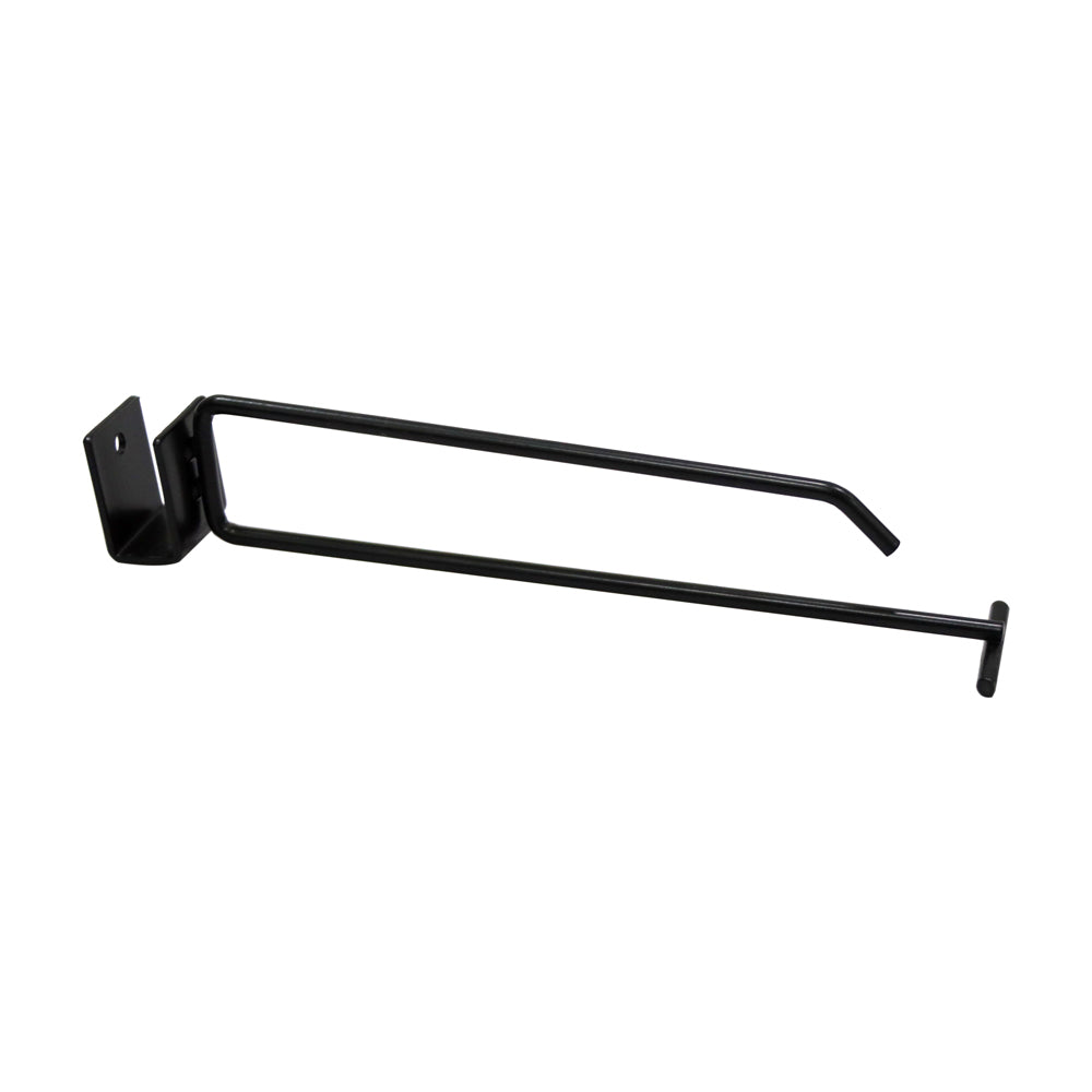 BLACK DISPLAY BRACKET WITH CARD HOLDER