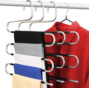 5 LAYERS S SHAPE MULTI - FUNCTIONAL CLOTHES HANGER