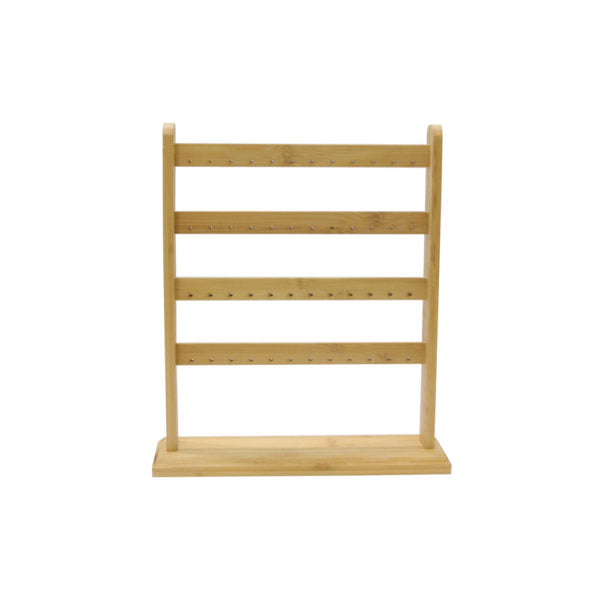 4 LAYERS BAMBOO EARRING DISPLAY