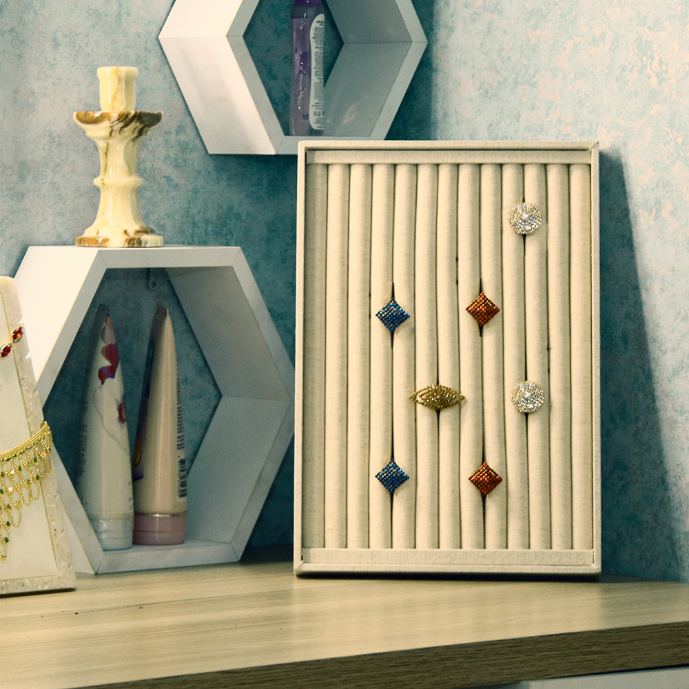 ROUND STRIP TYPE RING DISPLAY HOLDER