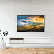 WHITE OAK FLOATING TV CONSOLE