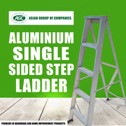 ALUMINIUM SINGLE SIDED STEP LADDER