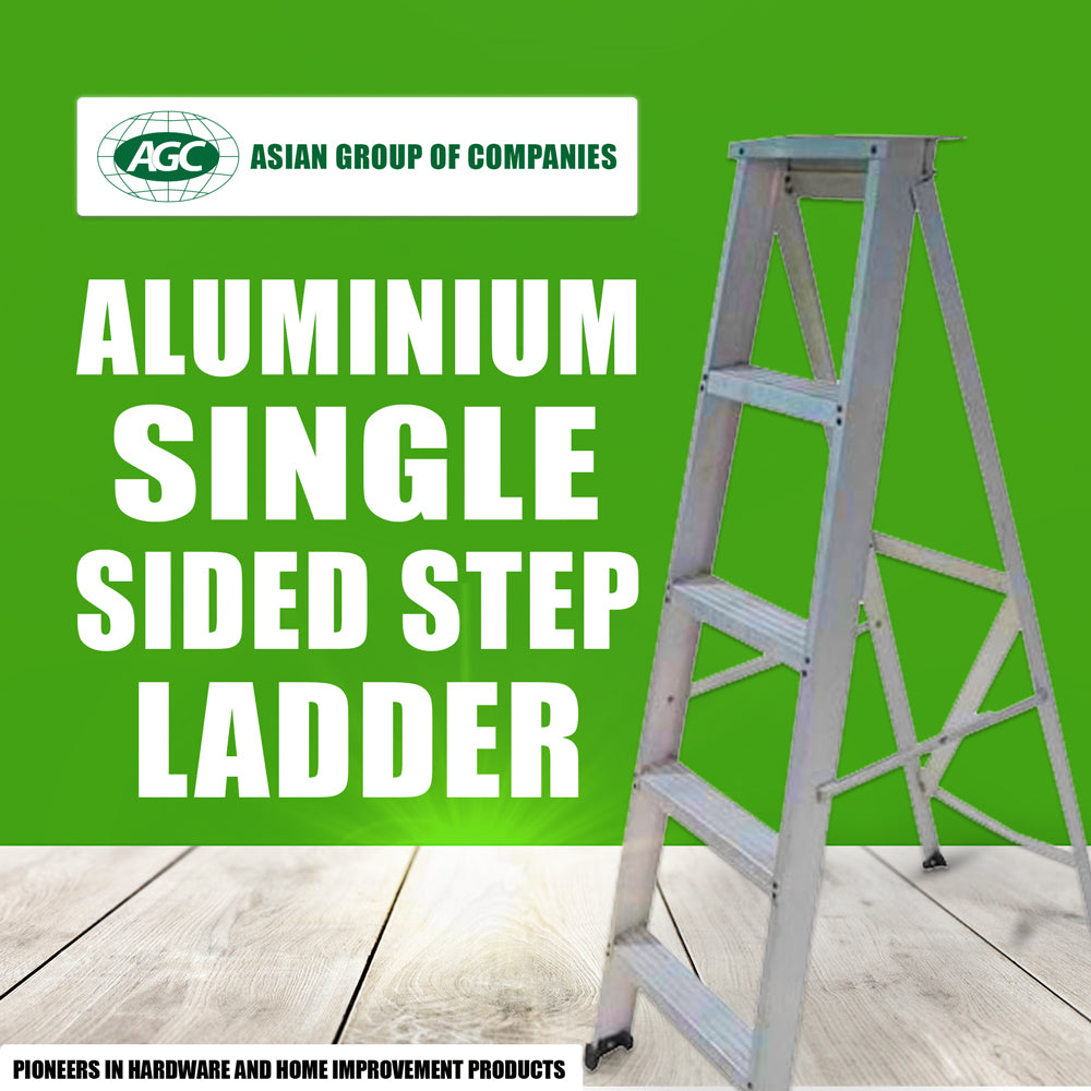 ALUMINIUM SINGLE SIDED STEP LADDER