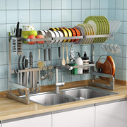 STAINLESS STEEL SINK DISH DRYING RACK