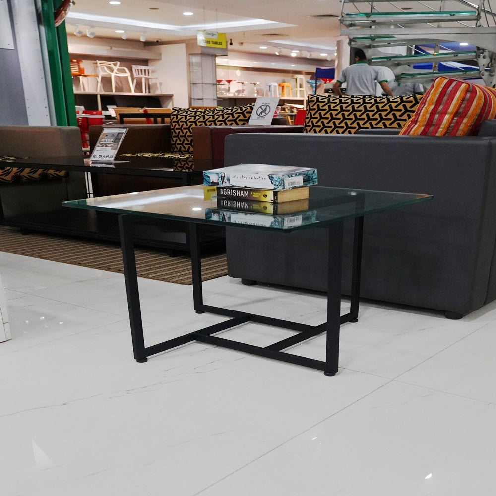 QUAD GLASS COFFEE TABLE