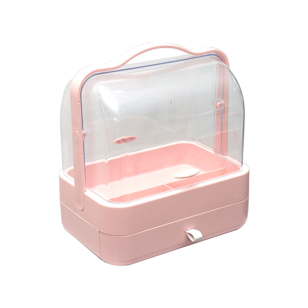 PORTABLE COSMETIC ORGANIZER - Pink