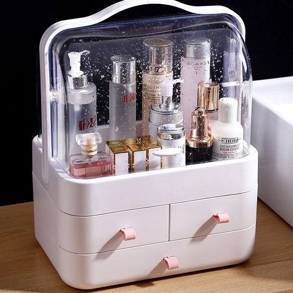DESKTOP COSMETIC ORGANIZER - Pink