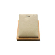 VELVET NECKLACE DISPLAY - BAMBOO