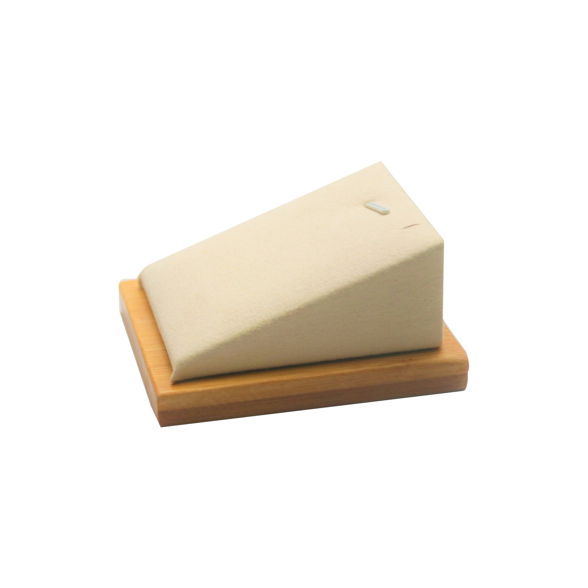 VELVET NECKLACE DISPLAY - BAMBOO