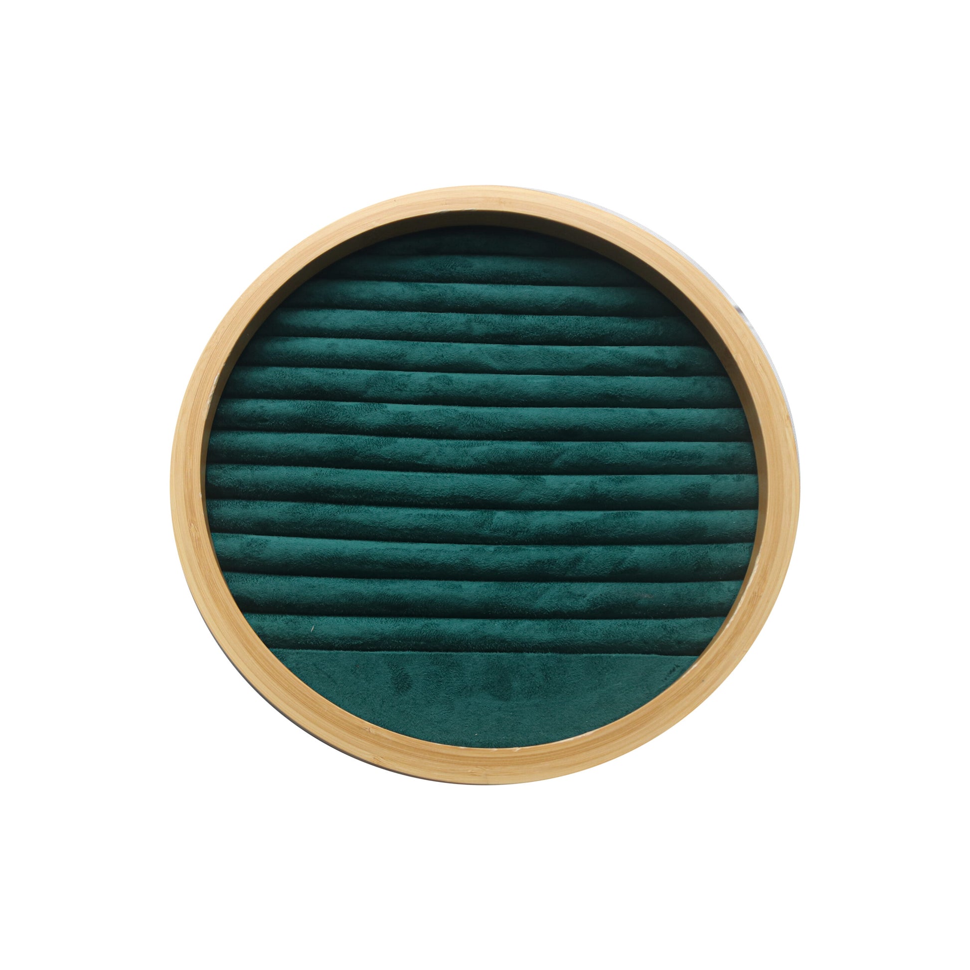 EMERALD GREEN RING DISPLAY