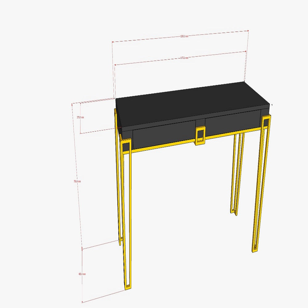 NOIR CONSOLE TABLE