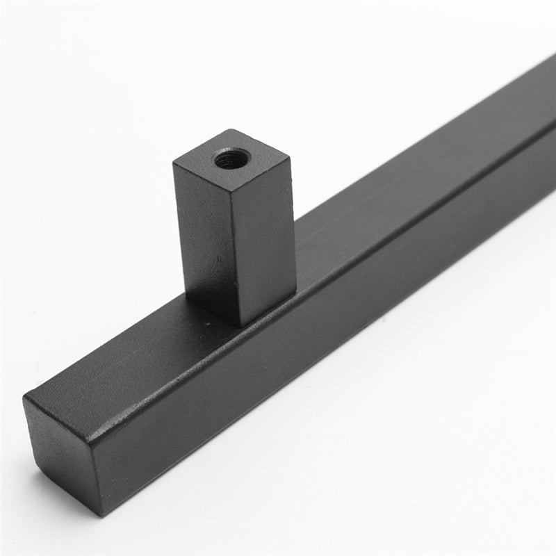 BLACK SLIDING BARN DOOR HANDLE