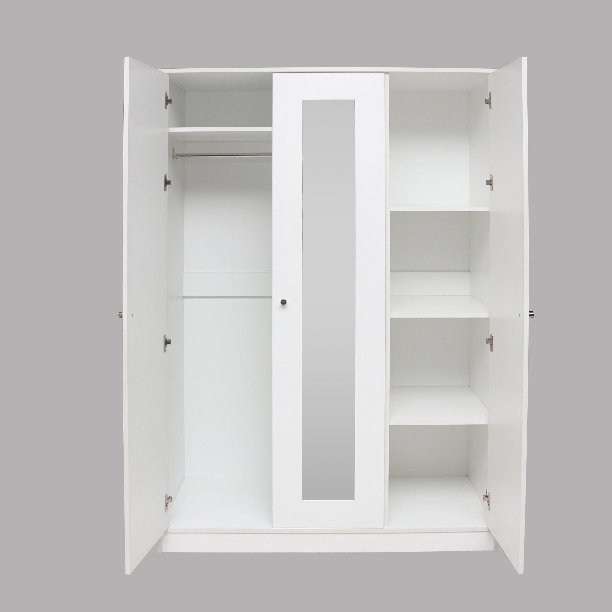 3 DOOR WARDROBE WITH MIRROR - HERMOSA