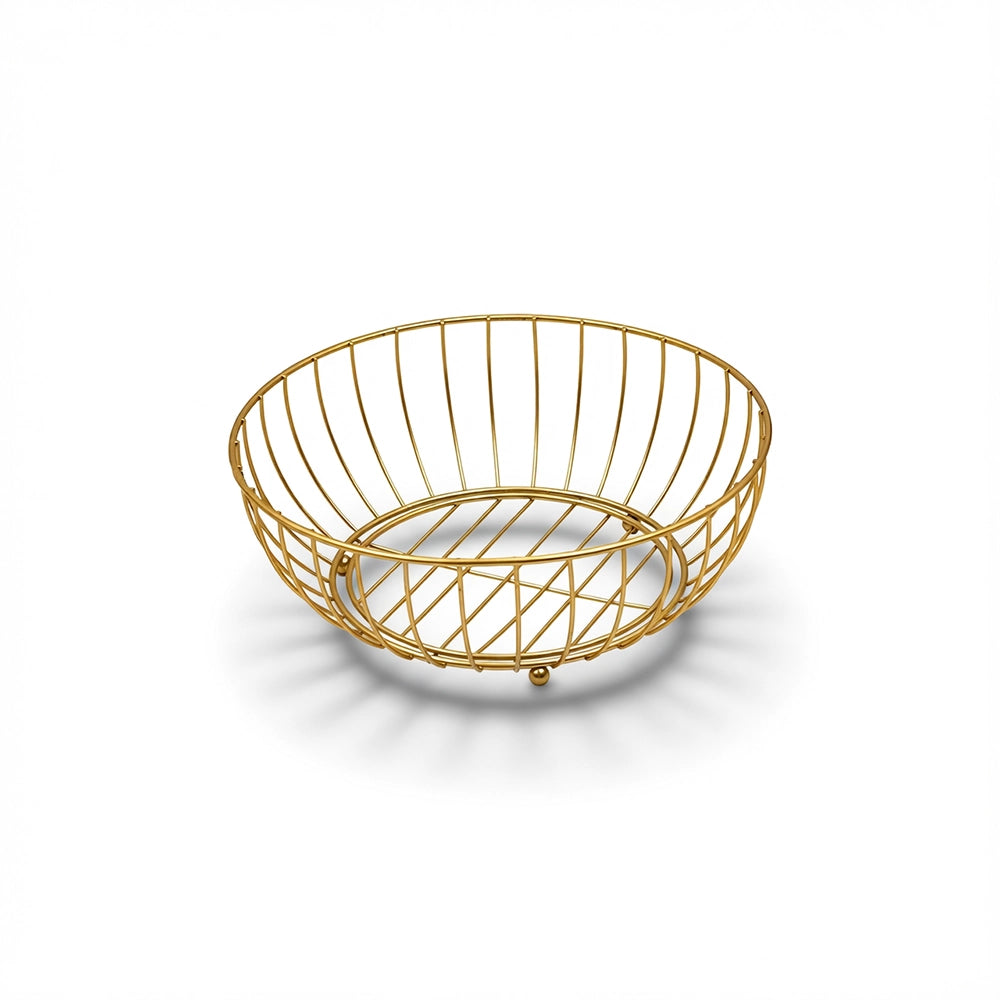 Round Metal Wire Fruit Basket
