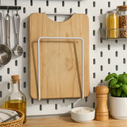 White Pegboard Holder