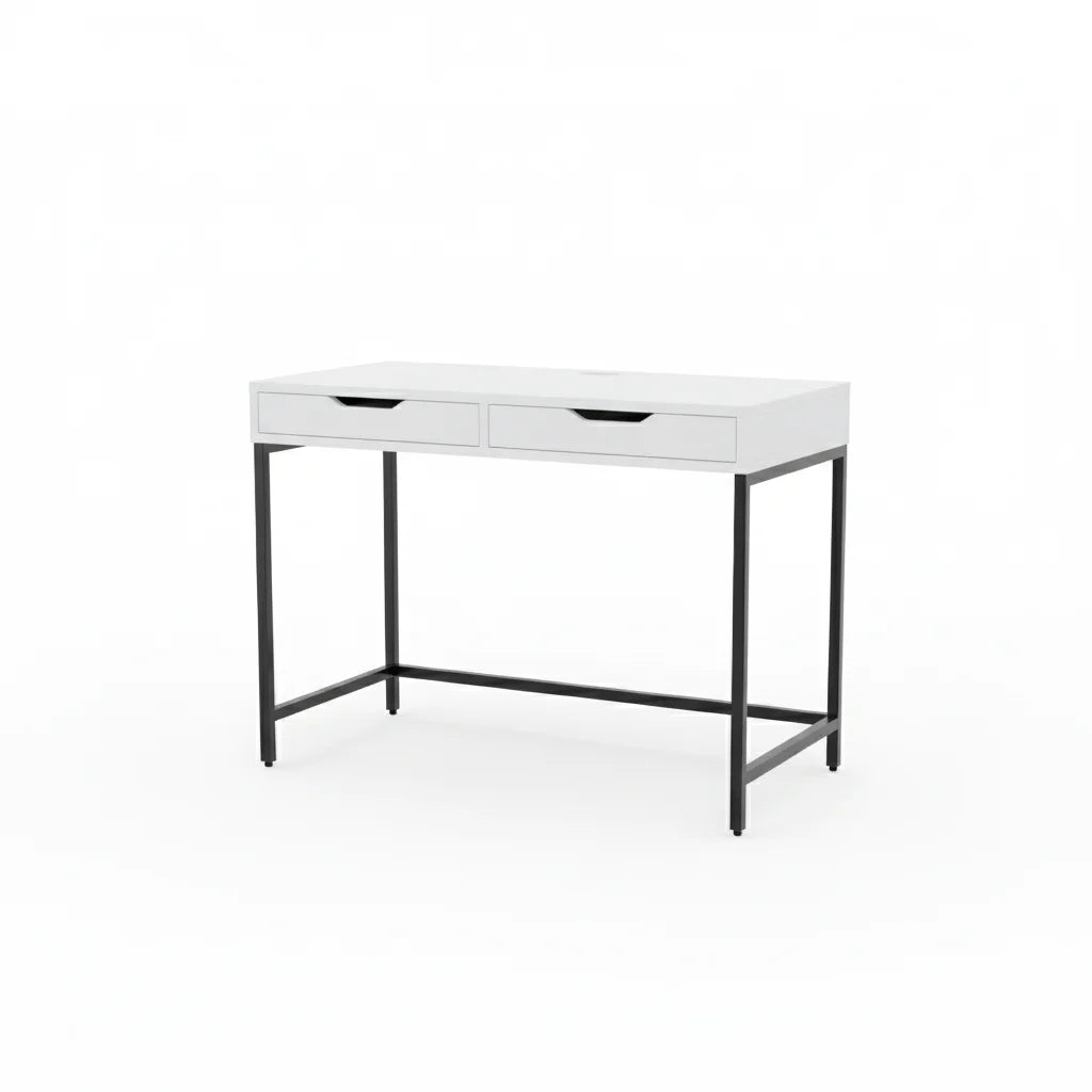 Liam Dual Drawer Work Desk - Console Table