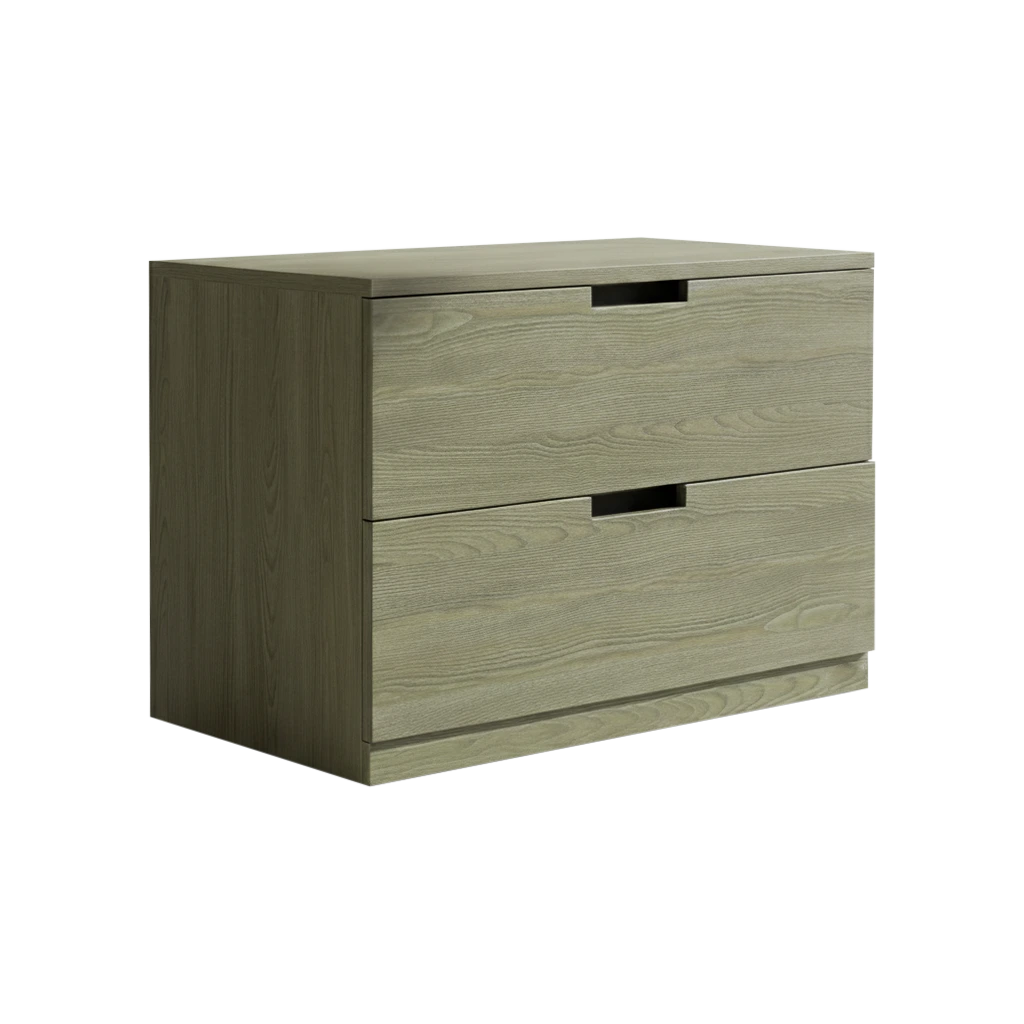Axim 2 Drawer Chest Unit – Bedroom Storage Cabinet