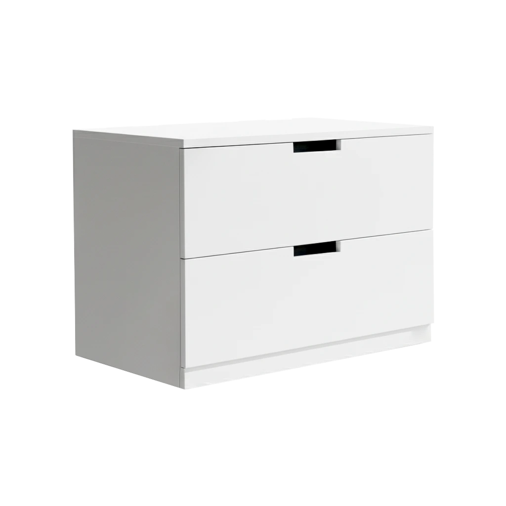 Axim 2 Drawer Chest Unit – Bedroom Storage Cabinet
