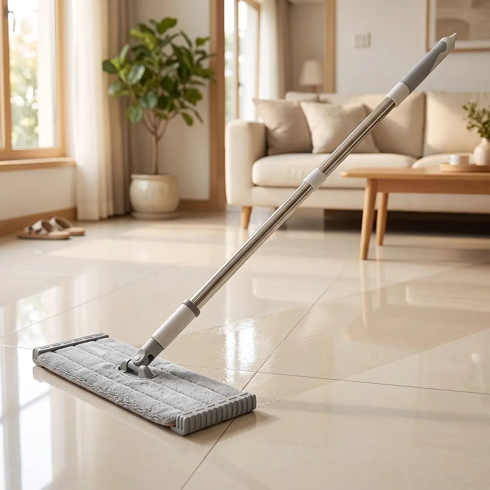 Flat Microfiber Floor Cleaning Mop