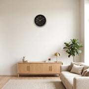 Luxury Textured Round Wall Clock