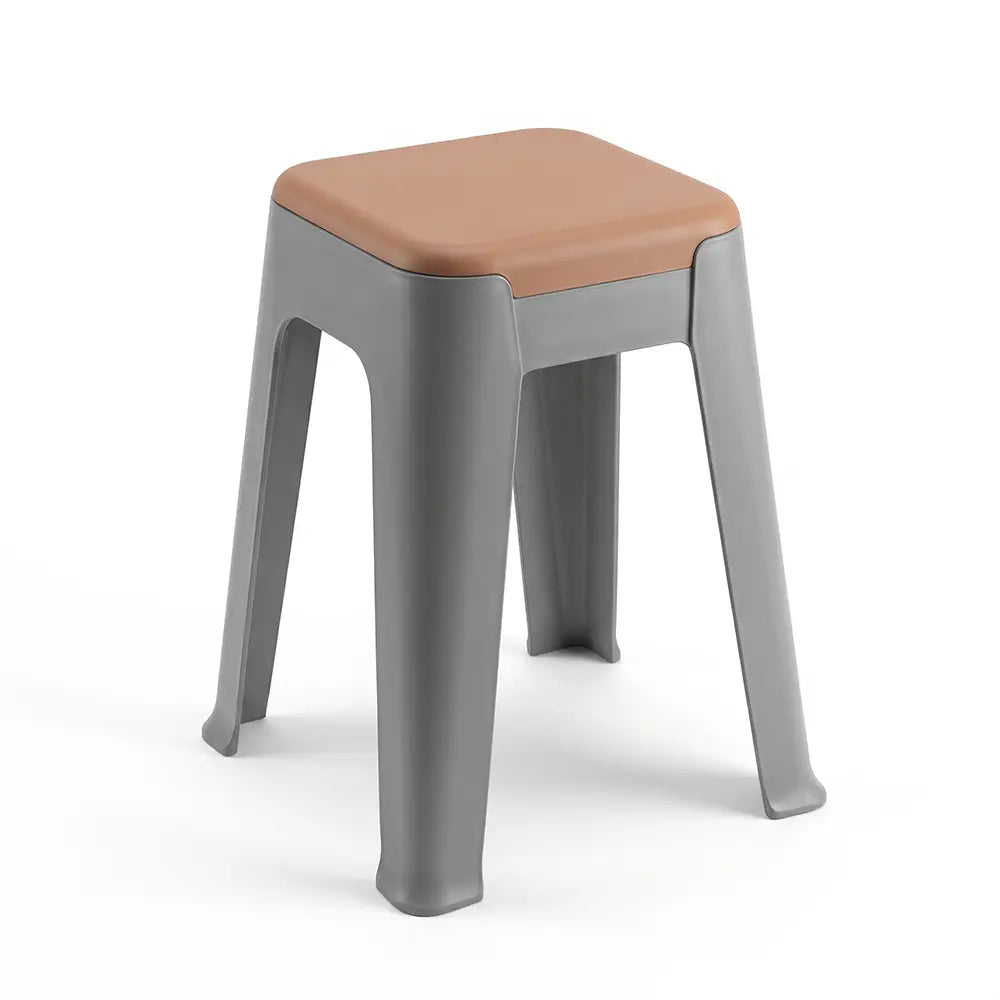 Modern Compact Plastic Stool