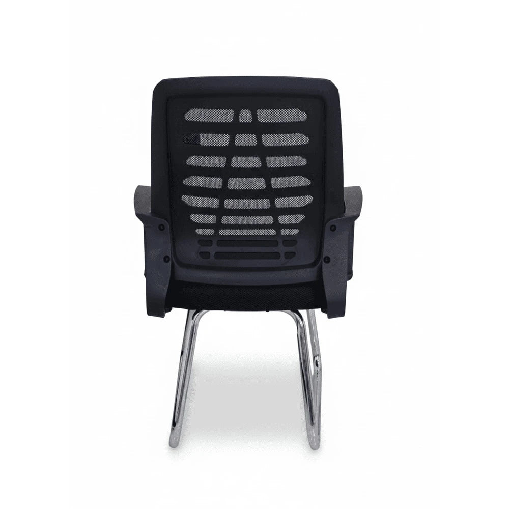 Modern Mid-Back Breathable Mesh Visitor Chair with Armrests