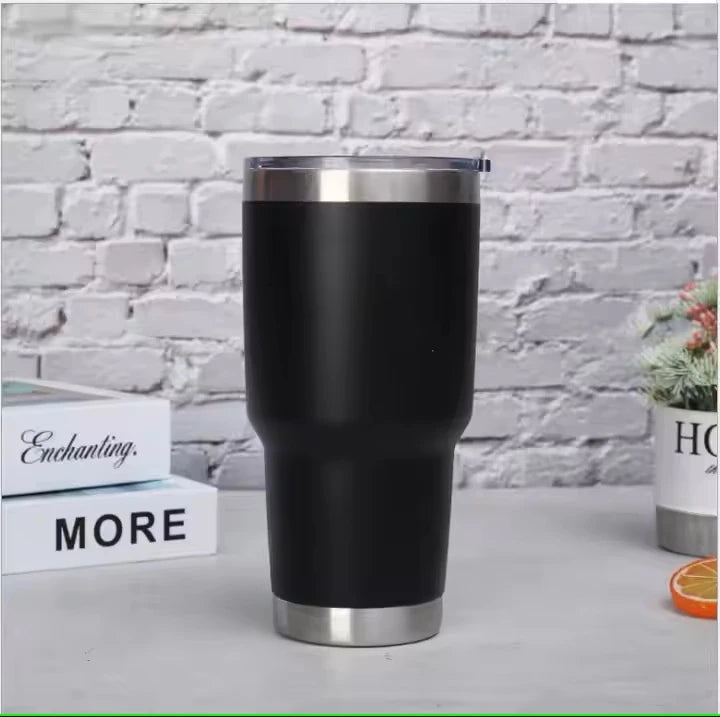 ELVORA THERMAL DRINKING TUMBLER - BLACK