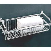 WALL-MOUNTED BATHROOM TOWEL STORAGE RACK