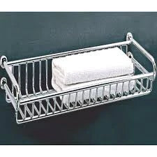 WALL-MOUNTED BATHROOM TOWEL STORAGE RACK