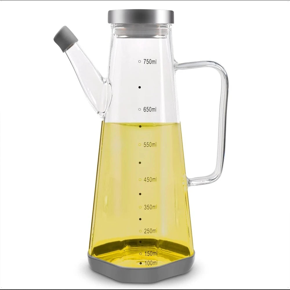 CRYSTAL CLEAR HEAT-RESISTANT BOROSILICATE GLASS KETTLE JUG