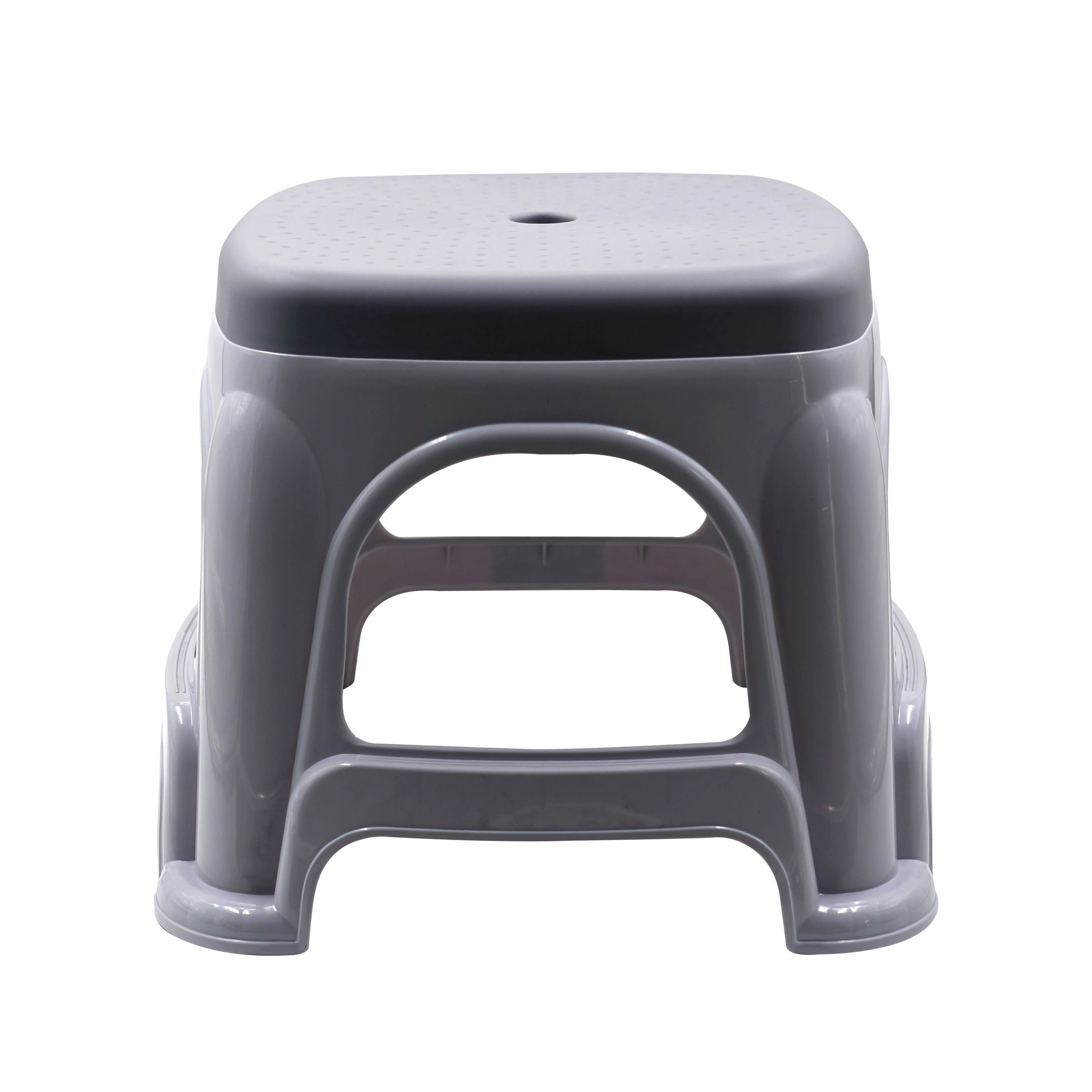 MINI LIFT KIDS HEAVY-DUTY STOOL / STEP MATE LIGHTWEIGHT PLASTIC KIDS STOOL- GREY