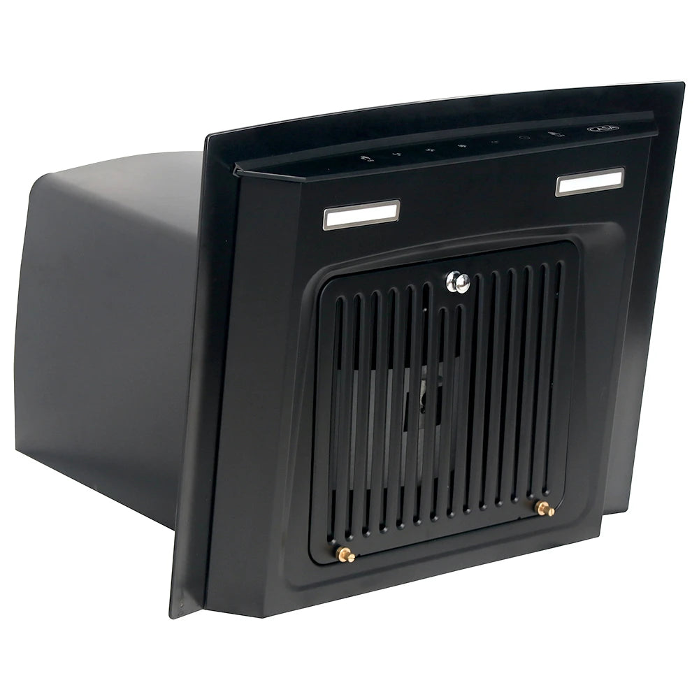 CASA AEROCURVE BLACK CHIMNEY COOKER HOOD