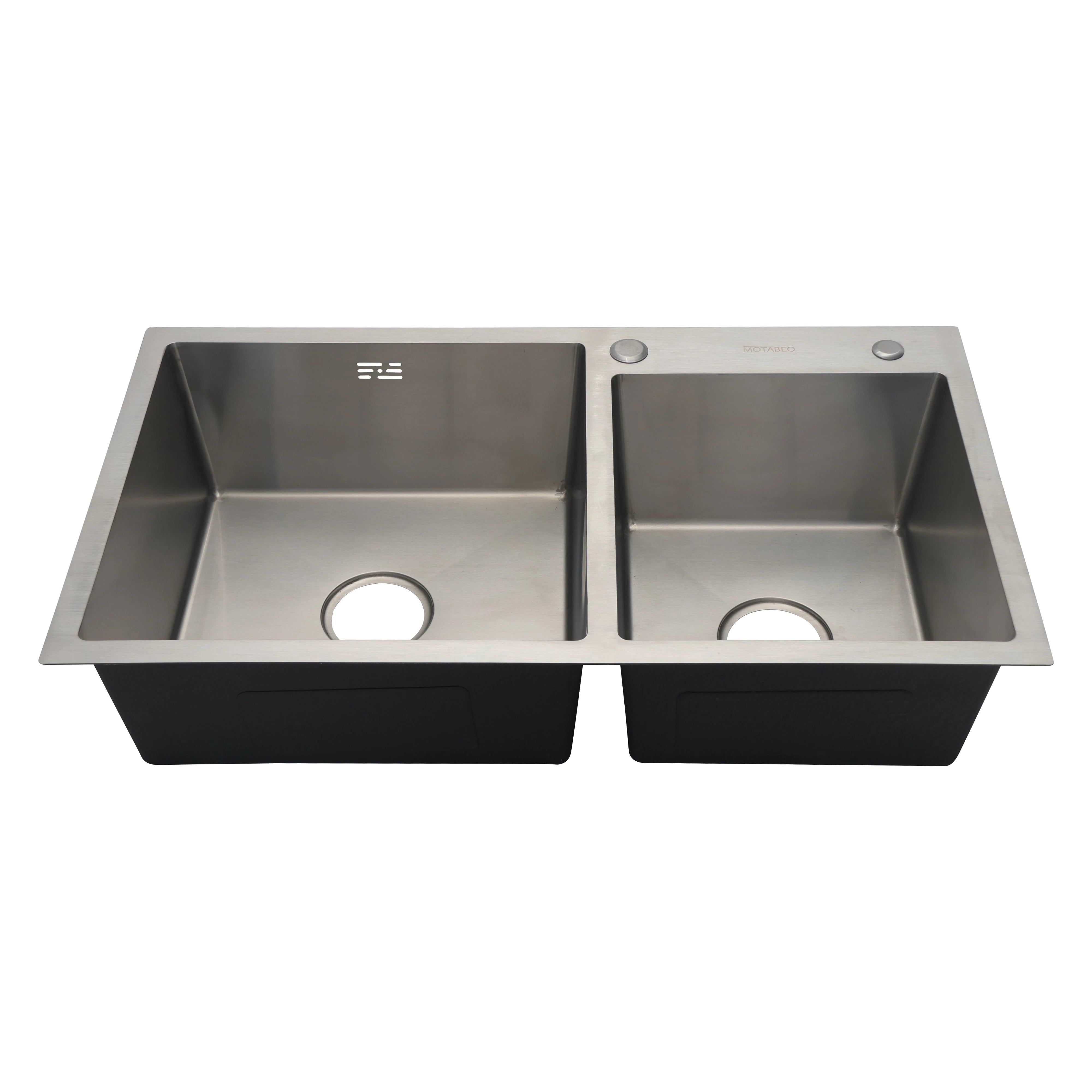 STAINLESS STEEL DOUBLE BOWL SINK - 304
