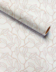 RAINFOREST BRANCHES LEAF WALLPAPER