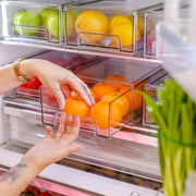 MULTIPURPOSE FRIDGE TRANSPARENT STORAGE WITH SINGLE DRAWER