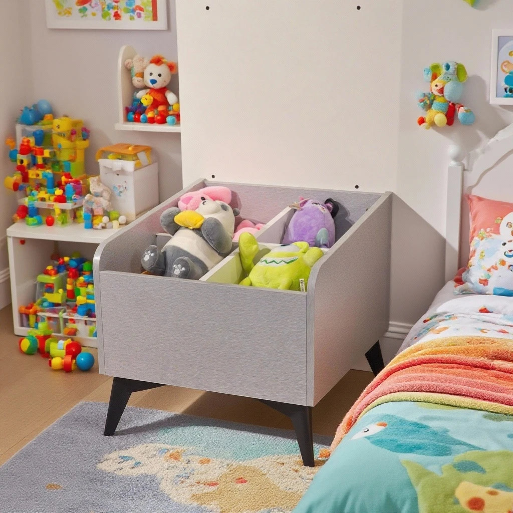 Liora Toy Storage Box with Compartments