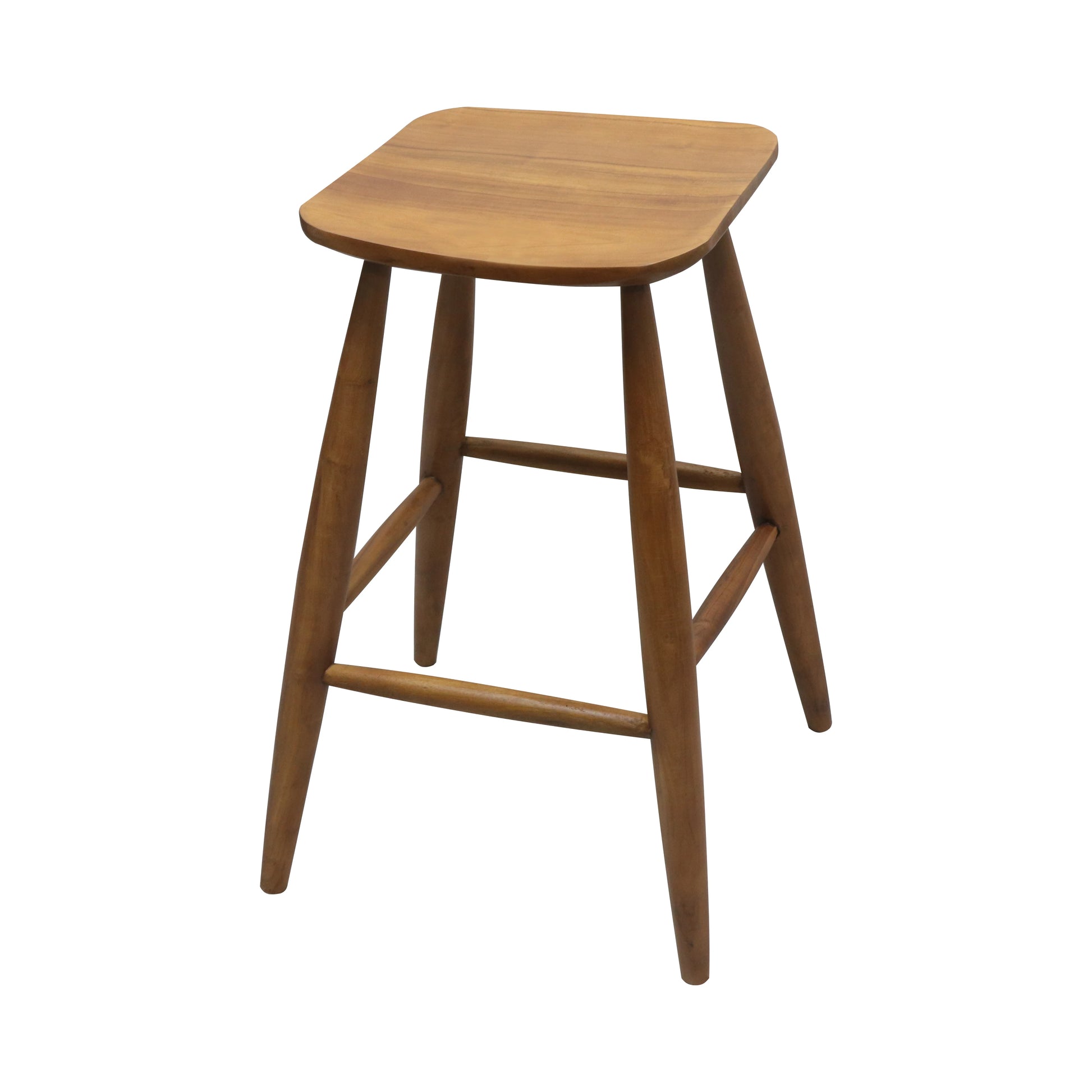 WOODEN BAR STOOL TEAK