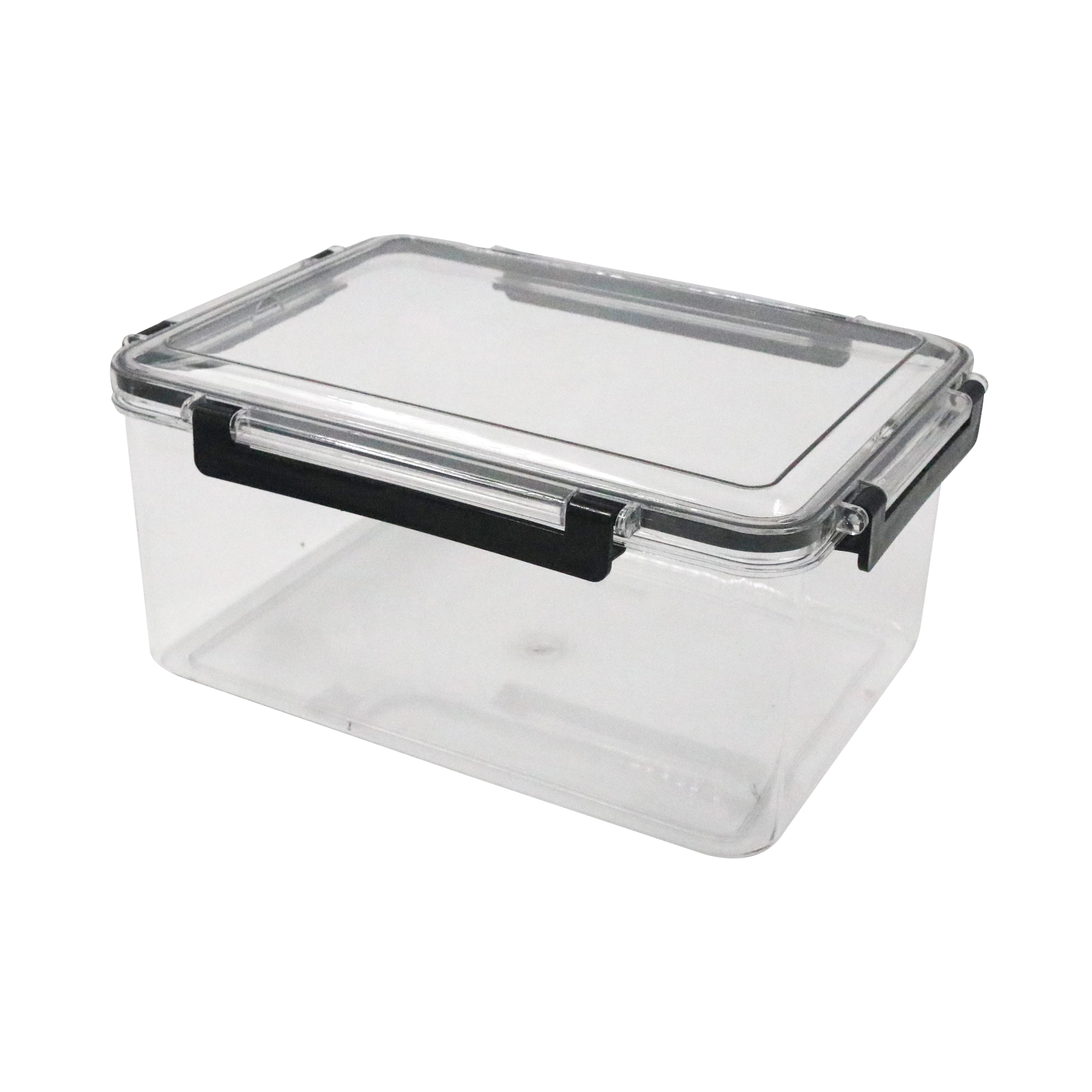 AIRTIGHT CLEAR FOOD STORAGE CONTAINER - 3PCS SET