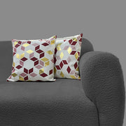 GEOLUXE DIAMOND SOFA PILLOW COVER