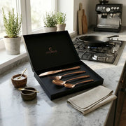 Elegant Rose Gold Tableware Set