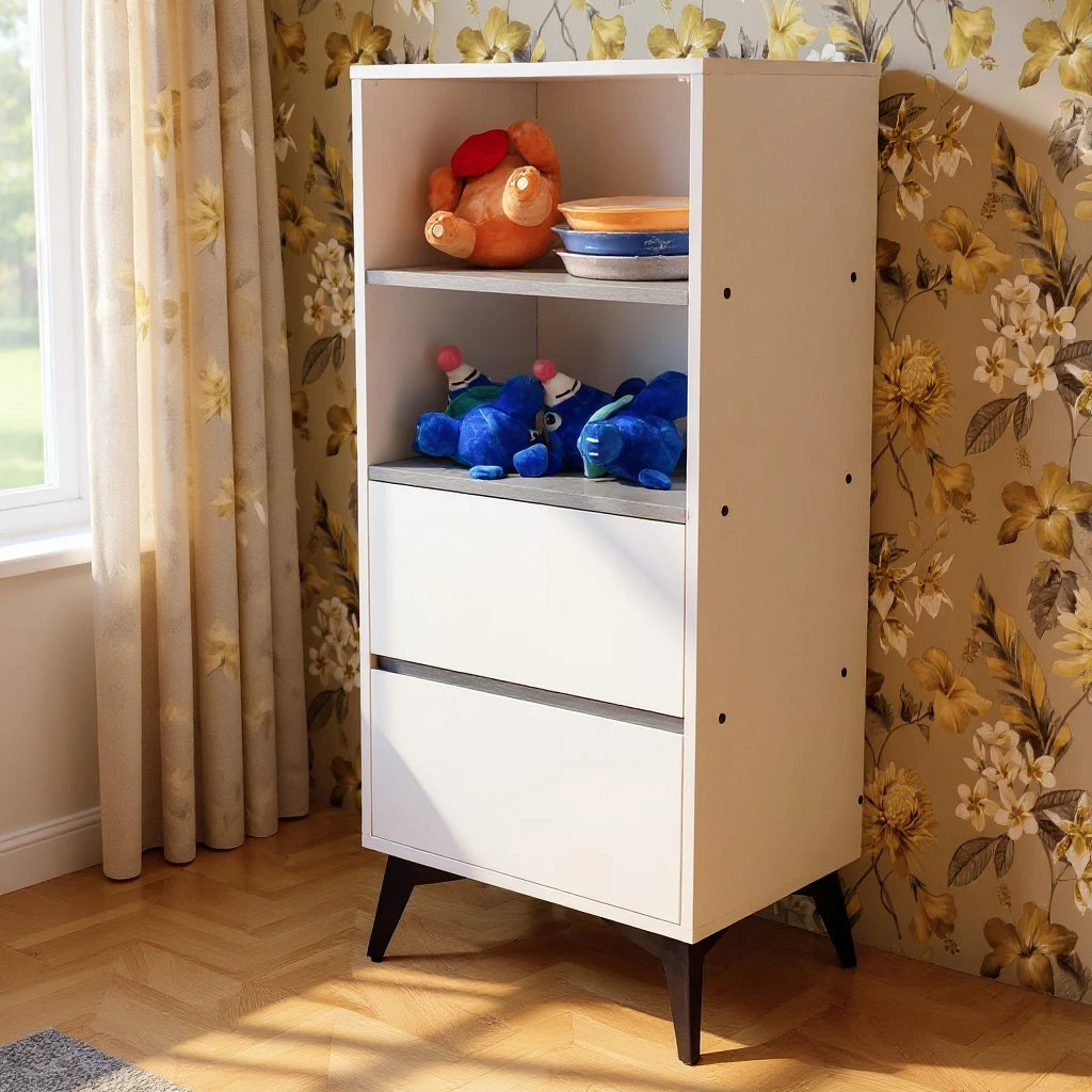 Liora Kids Storage Shelf with Drawers